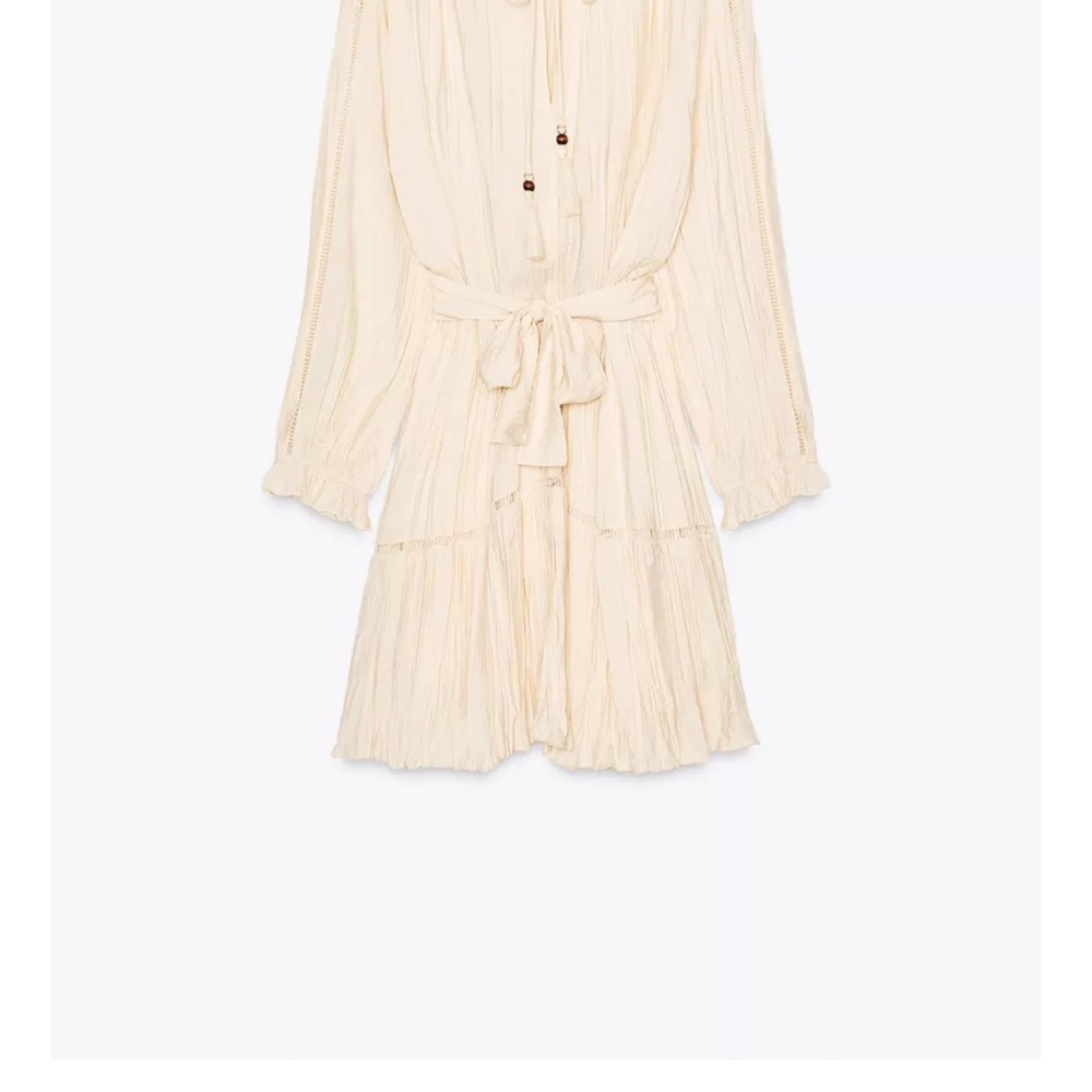Zara Cream Mini Dress
